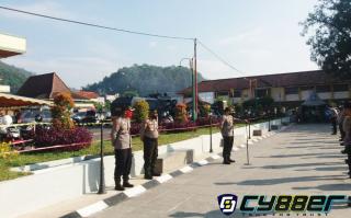 Polres Sumedang Gelar Apel Pengamanan Aksi Unjuk Rasa GMBI